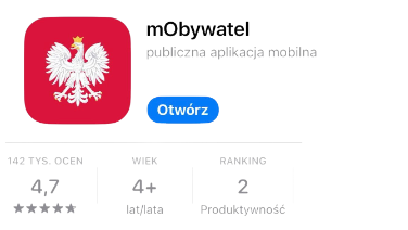 mObywatel aplikacja