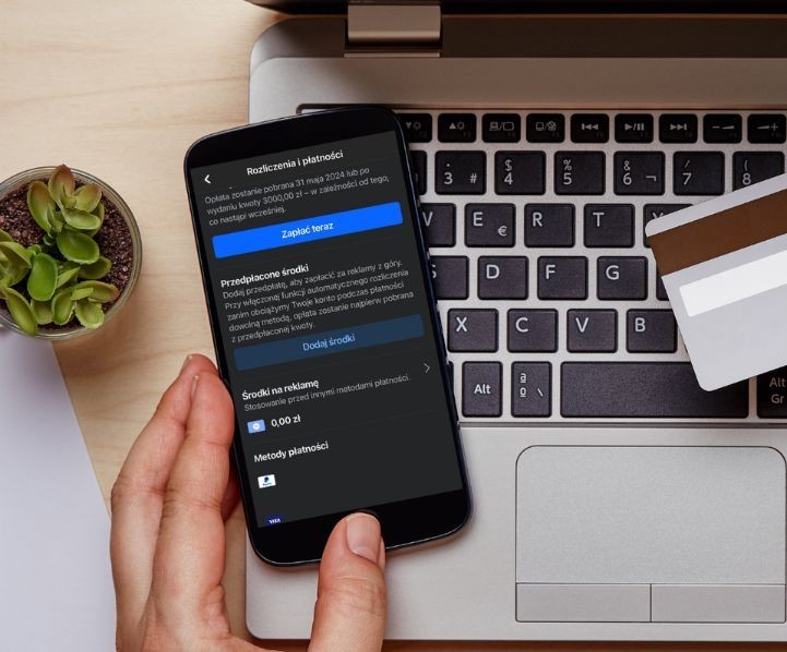 metody płatnosci na Facebooku