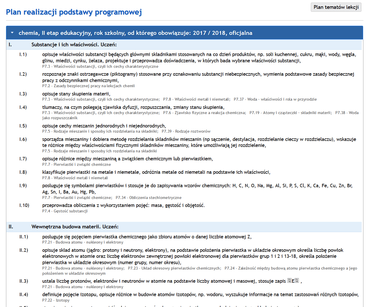 Arkusz Kontroli Realizacji Podstawy Programowej Dziennik elektroniczny – realizacja podstaw programowych - WizjaNet